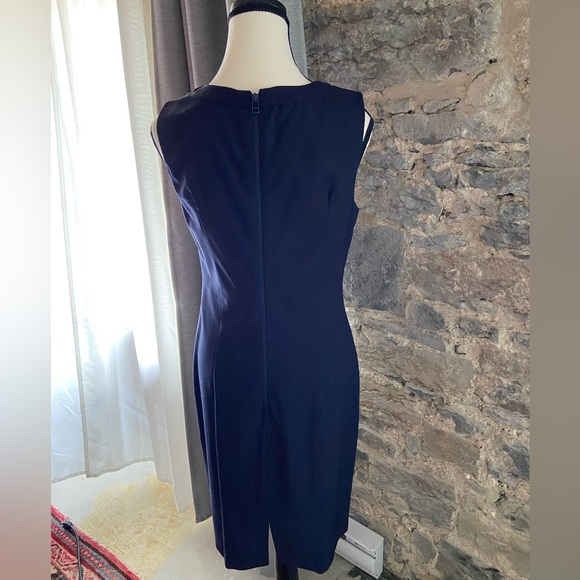 Pink Tartan navy blue dress suit - Picture 3 of 6